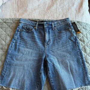 Blue Denim Shorts